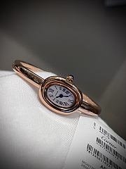 Okify Cartier Baignoire Rose Gold Watch 24.6x18.7mm - 2