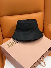 Okify MiuMiu Black Bucket Hat 29822 - 5