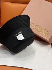 Okify MiuMiu Black Bucket Hat 29822 - 3