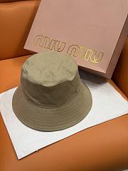Okify MiuMiu Beige Bucket Hat 29823 - 6