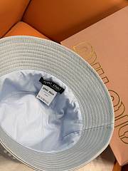 Okify MiuMiu Light Blue Bucket Hat 29825 - 6