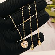 Okify Cartier Gold, Silver And Rose Gold Necklace With Diamond - 4