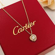 Okify Cartier Gold, Silver And Rose Gold Necklace With Diamond - 1