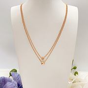 Okify Hermes Rose Gold Necklace 29839 - 5