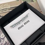 Okify MiuMiu Silver Hair Clip 29843 - 4
