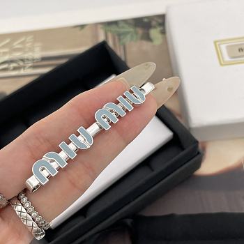 Okify MiuMiu Silver Hair Clip 29843
