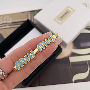 Okify MiuMiu Gold Hair Clip 29844 - 6