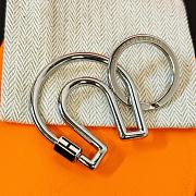 Okify Hermes Silver Keyring 29846 - 5