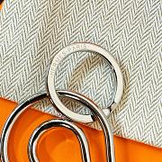Okify Hermes Silver Keyring 29846 - 3