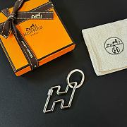 Okify Hermes Silver Keyring 29847 - 3