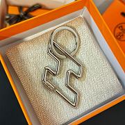 Okify Hermes Silver Keyring 29847 - 2