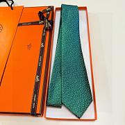 Okify Hermes Twill Silk Tie 7cm 29848 - 6