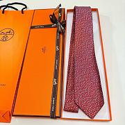 Okify Hermes Twill Silk Tie 7cm 29848 - 3