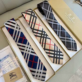 Okify Burberry Jacquard Silk Tie 29849