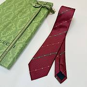 Okify Gucci Jacquard Silk Tie 29850 - 5