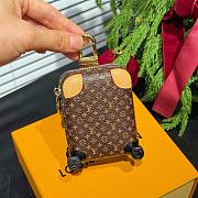 Okify Louis Vuitton Brown Suitcase Bag Charm  - 2