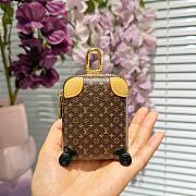 Okify Louis Vuitton Brown Suitcase Bag Charm  - 4