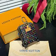 Okify Louis Vuitton x TM Black Suitcase Bag Charm  - 2