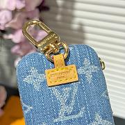 Okify Louis Vuitton Blue Suitcase Bag Charm  - 4