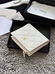 Okify CC White Caviar Small Wallet 11x10x2cm - 6