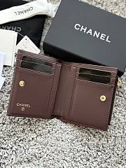 Okify CC Black Caviar Gold Hardware Small Wallet 11x10x2cm - 3