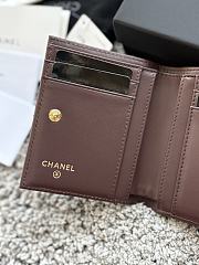 Okify CC Black Caviar Gold Hardware Small Wallet 11x10x2cm - 4