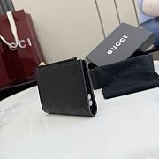 Okify Gucci Black Small Wallet 876086 10x8cm - 6