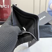 Okify Gucci Black Small Wallet 876086 10x8cm - 4