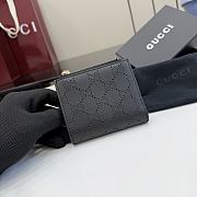 Okify Gucci Black Small Wallet 876086 10x8cm - 3