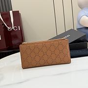 Okify Gucci Brown Long Wallet 876085 19x10x1.5cm - 1