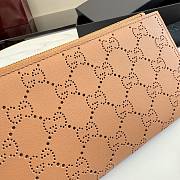 Okify Gucci Brown Long Wallet 876085 19x10x1.5cm - 2