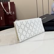 Okify Gucci White Long Wallet 876085 19x10x1.5cm - 5