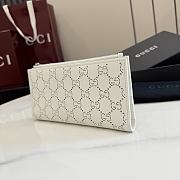 Okify Gucci White Long Wallet 876085 19x10x1.5cm - 4