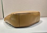 Okify Prada Large Shoulder Bag Brown Leather 1BC219 45x43x11cm - 6