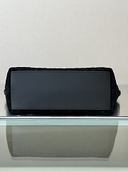 Okify CC 26A Clutch Bag Black Suede 19x13x8cm - 2