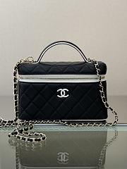 Okify CC Vanity Bag Black And White 19.5x17x5cm  - 1