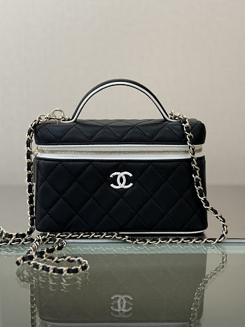 Okify CC Vanity Bag Black And White 19.5x17x5cm 
