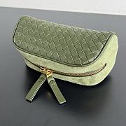 Okify Bottega Veneta Small Nodo Pouch Green 876510 20x10x9cm - 6