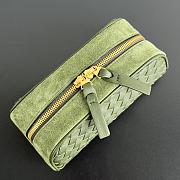 Okify Bottega Veneta Small Nodo Pouch Green 876510 20x10x9cm - 4