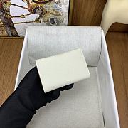 Okify Hermes R.M.S White Card Holder 10.5x7x2cm - 2