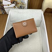 Okify Hermes R.M.S Brown Card Holder 10.5x7x2cm - 1
