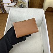 Okify Hermes R.M.S Brown Card Holder 10.5x7x2cm - 3