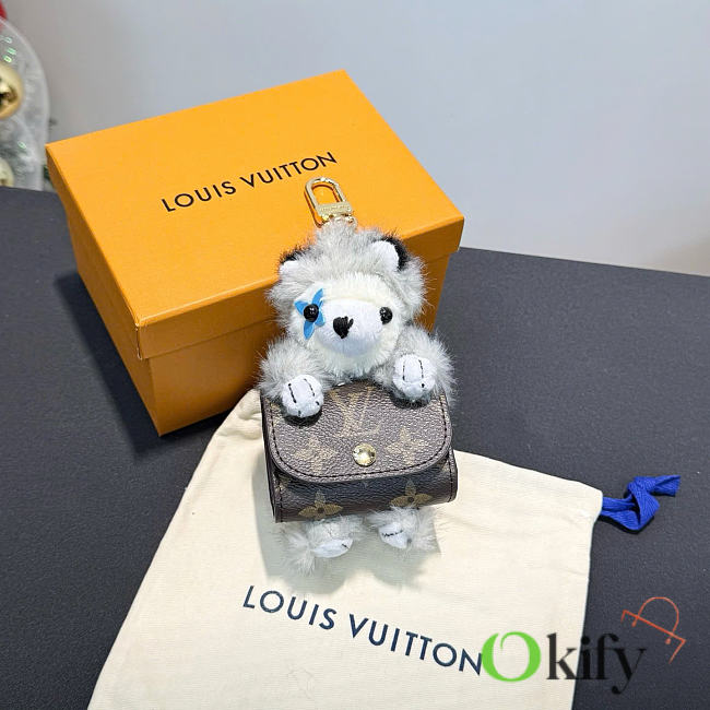 Okify Louis Vuitton Dog Wallet Bag Charm M03231 - 1