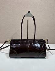 Okify Prada Bonnie Bag Red Burgundy 32x15.5x12cm - 6