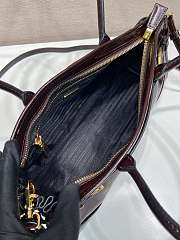 Okify Prada Bonnie Bag Red Burgundy 32x15.5x12cm - 4