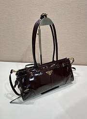 Okify Prada Bonnie Bag Red Burgundy 32x15.5x12cm - 2