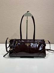 Okify Prada Bonnie Bag Red Burgundy 32x15.5x12cm - 1