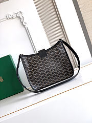 Okify Goyard Musette Bag Black 28x22x10cm - 4