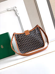 Okify Goyard Musette Bag Black And Brown 28x22x10cm - 4