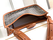 Okify Goyard Musette Bag Black And Brown 28x22x10cm - 2